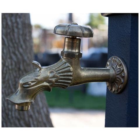 Rubinetto Per Fontane in Ottone mod. Dragone Attacco 1/2” - Foto 1