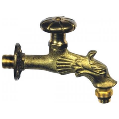 Rubinetto Per Fontane in Ottone mod. Dragone Attacco 1/2” - Foto 2