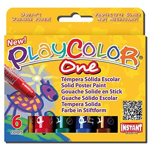 Cf6 Tempera Solida Playcolor Col As - Foto 1