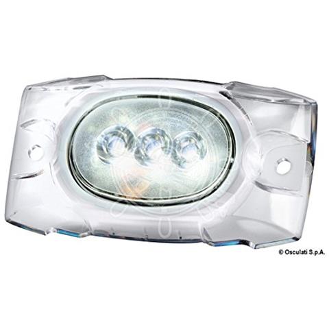 Luce subacquea LED bianco 12/24V. - Foto 1