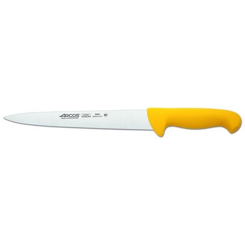 Serie 2900 - Coltello da macellaio - Lama Acciaio Inossidabile Nitrum 250 Mm - Manico Polipropilene Colore Giallo - Foto 1
