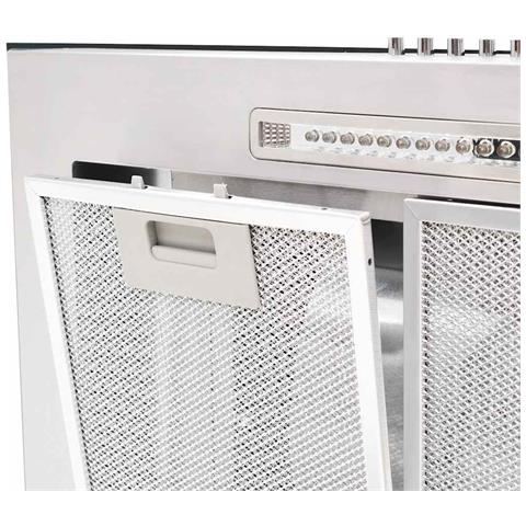 Cappa 50666 a Parete da 90 cm Aspirante Colore Argento - Foto 2