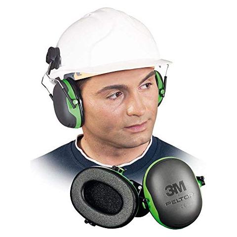 3M ™ Peltor ™ Cuffie auricolari della serie X, X1P3 Cuffia attacco elmetto verde 26 dB - Foto 1