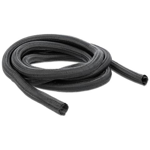 Manicotto Intrecciato Autochiudente 5 Mx 19 Mm Nero - Foto 1