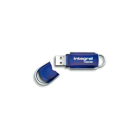 128GB USB 2.0, USB 2.0, Type-A, 0 - 70 °C, Cuffia, Blu, Windows 7 Home Basic, Windows 7 Home Basic x64, Windows 7 Home Premium, Windows 7 Home Premium x64, - Foto 1