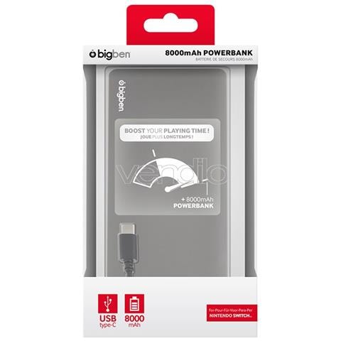 Interactive SWITCHPOWER8000 8000mAh Nero, Blu batteria portatile - Foto 2