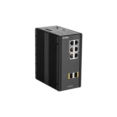 DIS-300G-8PSW Switch L2 Gigabit Ethernet 8Porte con 6 x 10/100/1000 (PoE) + 2slot 100/1000 SFP Dedicate - Foto 2