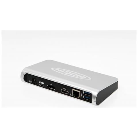 Storage 1MK33AA-OS replicatore di porte e docking station per laptop USB 3.2 Gen 1 (3.1 Gen 1) Type-C Nero - Foto 2
