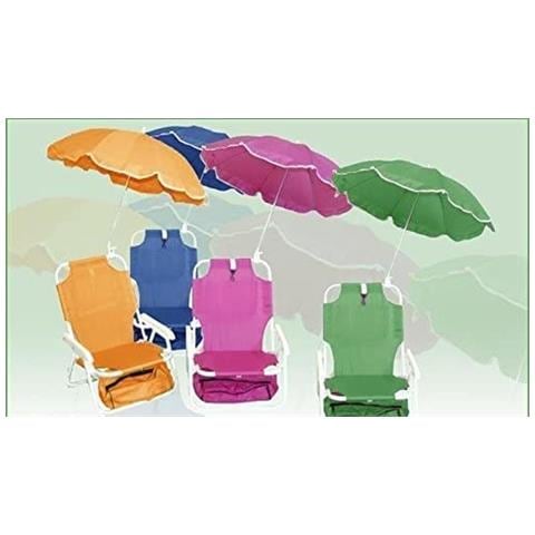 Sedia Tessuto Con Ombrello Vendita Unitaria Casuale - Foto 1