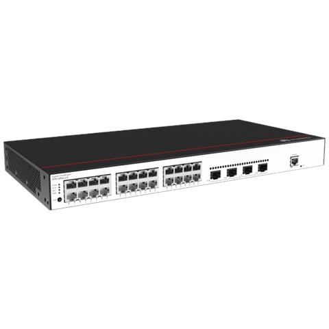 Huawei CloudEngine S5735-L24P4S-A-V2 Gestito L3 Gigabit Ethernet (10/100/1000) Supporto Power over Ethernet (PoE) 1U Nero, Argento - Foto 3