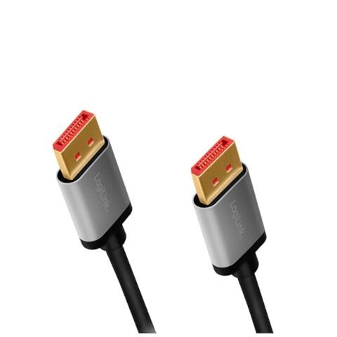Logilink - Displayport-kabel - Displayport (m) Bis Displayport (m) - Displayport 1.4 - 2 M - Dolby Dts-hd Master Audio-u - Foto 2