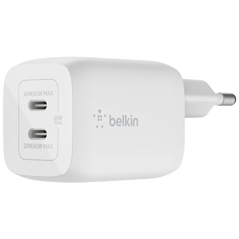 Caricabatterie Porte USB Tipo C: 2 Interno - Bianco - Foto 1