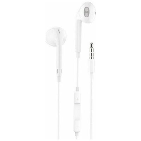 Techonetech Ear Tech Cuffie Intraurali - Microfono Integrato - Mini Jack 3,5 Mm - Assistente Vocale - Cavo 1,20 M - Foto 1