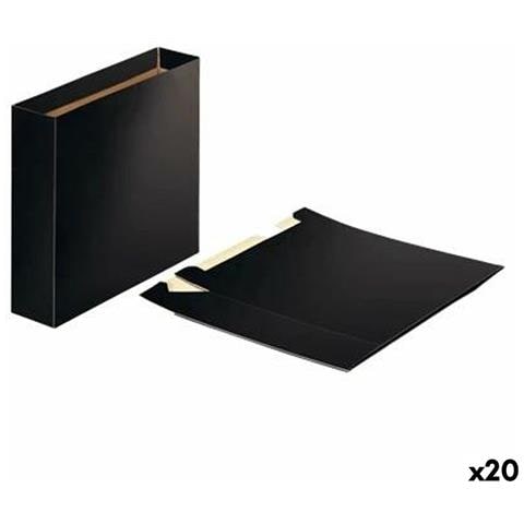 Cassetto Di Archiviazione Nero Din A4 (20 Unità) - Foto 1