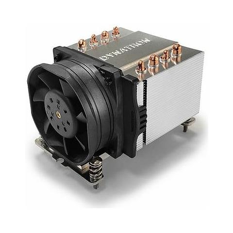 A47 Sistema Di Raffreddamento Per Computer Processore Raffreddatore D'aria 6 Cm Nero, Argento 1 Pz - Foto 1