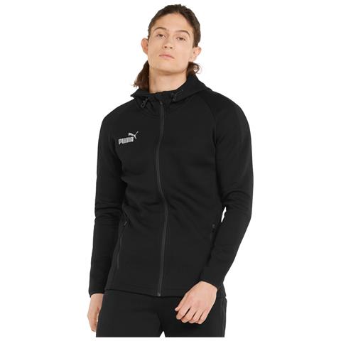 Teamfinal Casuals Hooded Jkt 65738303, Uomini, Nero, S - Foto 1