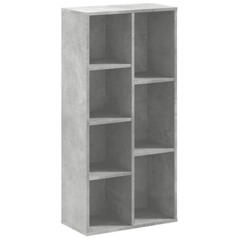 Libreria Grigio Cemento 50x25x105 Cm In Legno Multistrato - Foto 2