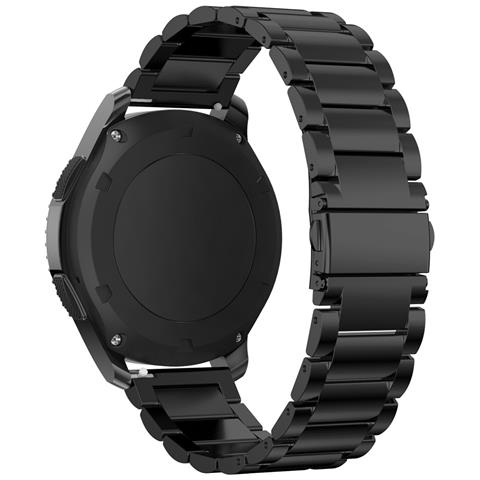 Cinturino In Acciaio Inossidabile Da 22 Mm Per Samsung Galaxy Wath 3 45mm Huawei Gt4 45mm Black - Foto 1