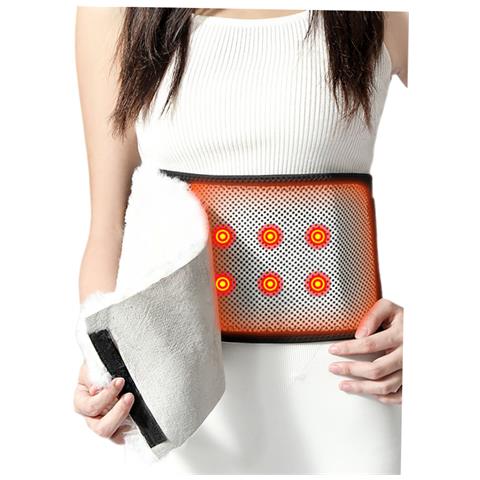 Cintura Di Supporto Per La Schiena In Lana Merino Per Alleviare Il Dolore Lombare - Foto 4