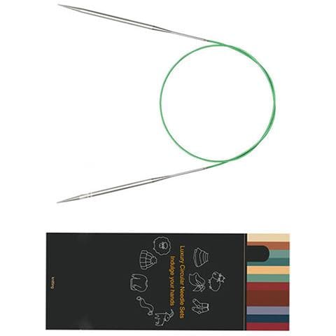 Ferri Da Maglia Circolari In Acciaio Inossidabile 2 Mm - Foto 2