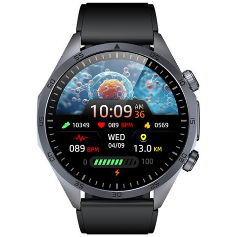 Smartwatch Con Monitoraggio Avanzato Della Salute Black - Foto 2