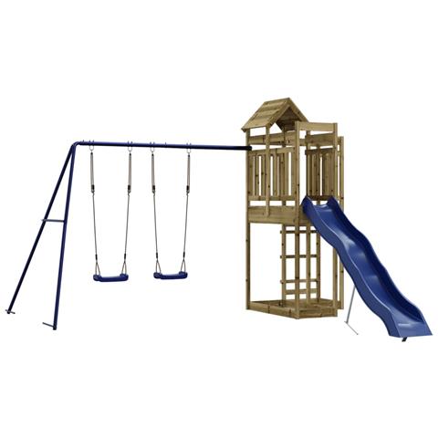 Set Da Gioco Da Esterno In Legno Di Pino Impregnato - Foto 2