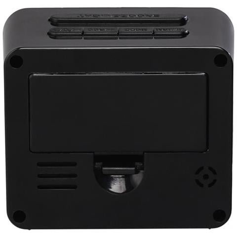 Cube Orologio Da Tavolo Digitale Rettangolare Nero - Foto 2