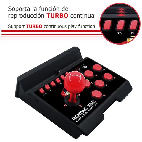 Joystick Ns-007 Gaming Arcade Di Controllo Per Nintendo Switch, Ps3, Pc E Android Tv. - Foto 4