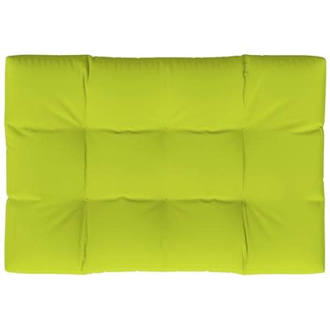 Cuscino Per Pallet Verde Brillante 120x80x12 Cm In Tessuto - Foto 1