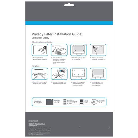 GLBG14310175 schermo anti-riflesso 35,6 cm (14") Computer portatile Filtro per la privacy senza bordi per display - Foto 2