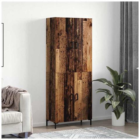 Credenza Legno vecchio 69,5 x 34 x 180 cm Legno multistrato - Foto 2