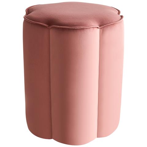 Pouf Tappen Velluto Rosa - Foto 2