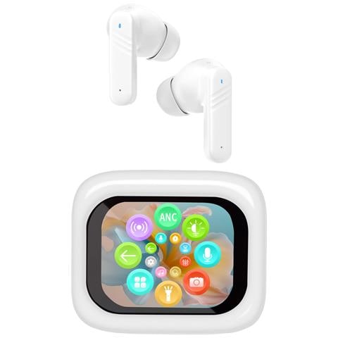 Cuffie con Traduzione Simultanea AI e Display Touch Screen EAR 100 AID Bianco - Foto 1