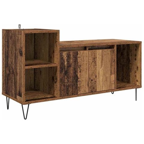 Mobile TV Legno vecchio 100 x 35 x 55 cm Legno multistrato - Foto 1