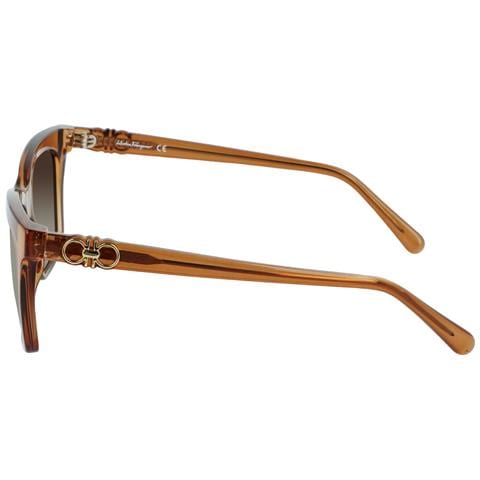 Occhiali Ferragamo Sf1027s-210. Occhiali Da Sole, Colore Marrone. Donna. - In ordine - Foto 7