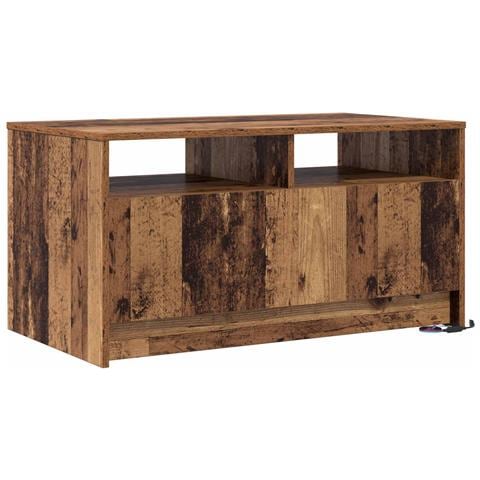 Tavolino da salotto con cassetto Legno vecchio 90 x 50 x 45 cm - Foto 9