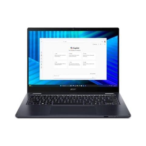 Convertibile 2-in-1 TravelMate TMP414RN-55-TCO-718Q Intel Core Ultra 7 255U Monitor 14" Touch WUXGA RAM 32GB SSD 1TB Windows 11 Pro Blu - Foto 2