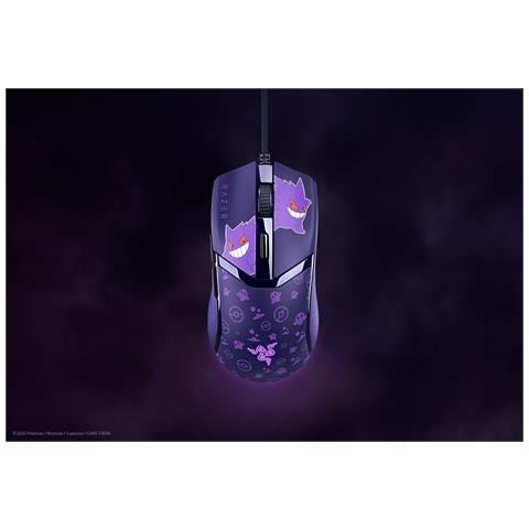 Cobra Gengar Edition mouse Gaming Mano destra USB tipo A Ottico 8500 DPI - Foto 1