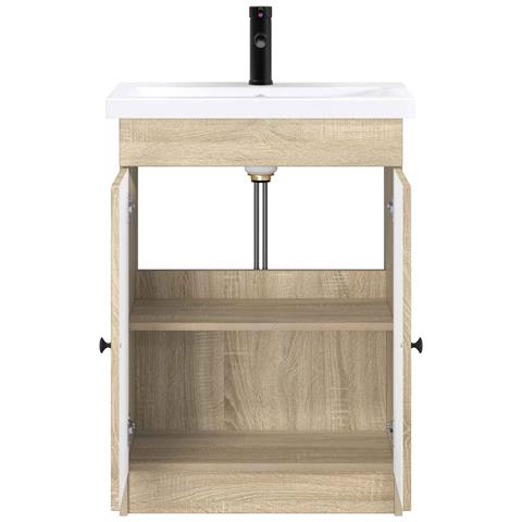 Set di mobili per il bagno Rovere Sonoma 78,5 x 37,5 x 81 cm - Foto 2