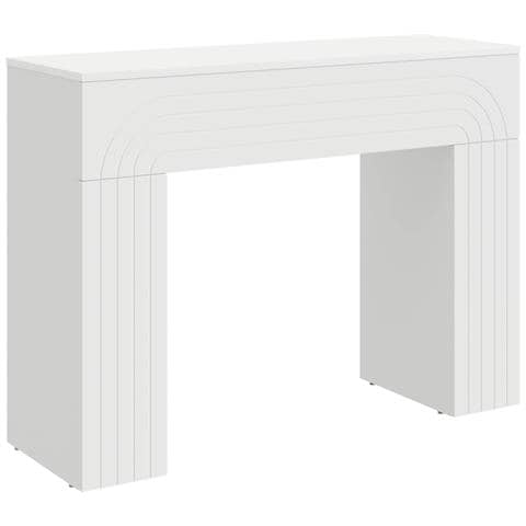 Tavolino da salotto Bianco 102 x 35 x 75 cm - Foto 1