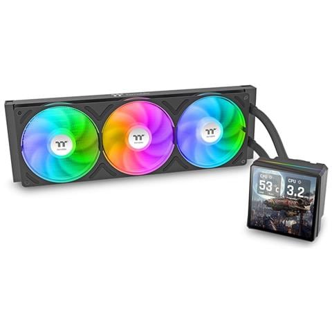 TH360 V3 Ultra ARGB Processore Raffreddatore di liquidi tutto in uno 12 cm Nero 1 pz - Foto 1