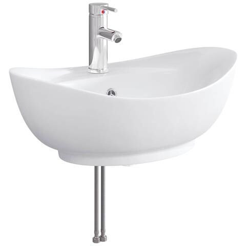 Set di mobili per il bagno Sonoma grigio Legno ingegnerizzato - Foto 2