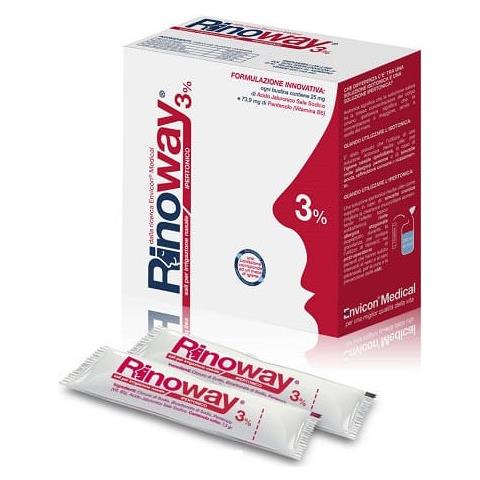 RINOWAY3% Sali Ipertonici 60 Bustine - Foto 1