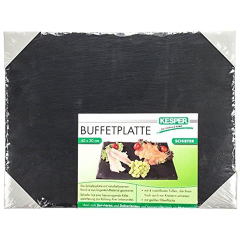 Vassoio Buffet 40x30 Ardesia - Foto 1
