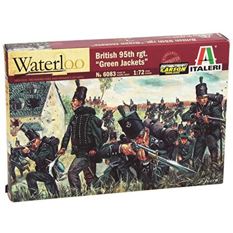 It6083 Waterloo 200 Years British 95th Reg. green Jacket Kit 1:72 Modellino - Foto 1