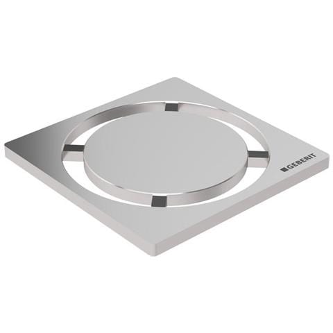 Griglia Di Scarico A Pavimento Circolare, - Inox - Foto 1