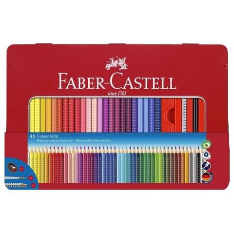 Faber Castell Cf48 Astuccio Metallo Matite Grip - Foto 1