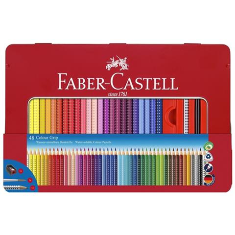 Faber Castell Cf48 Astuccio Metallo Matite Grip - Foto 2