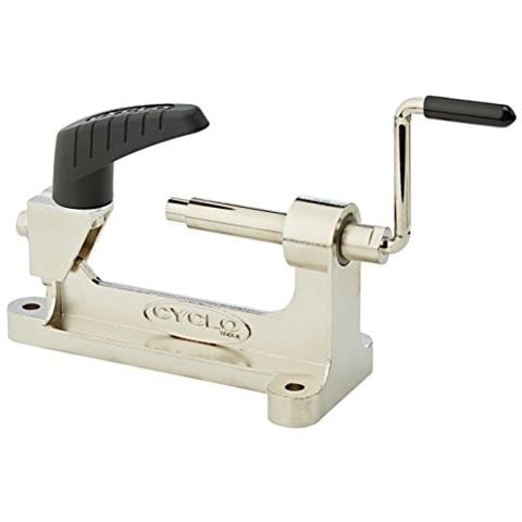 Cyclo Tools Tl07836 Strumento Per Filiera Raggi Bicicletta, Testina Non Inclusa, Grigio - Foto 1