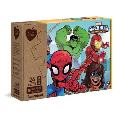 PUZZLE 24 MAXI MARVEL SUPERHER - Foto 1